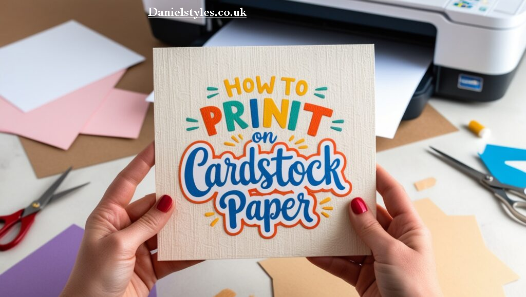 MF720C How to Print on Cardstock Paper