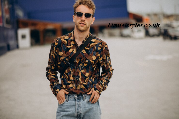 299 Rs Only Flower Style Casual Men Shirt Long Sleeve TheSparkShop.in